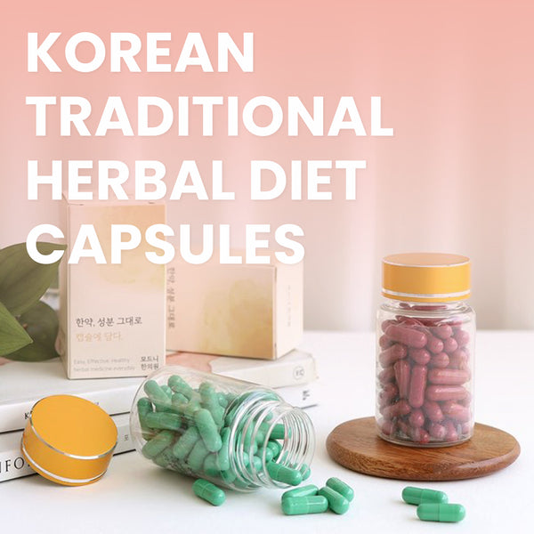 Korean traditional herbal diet capsules